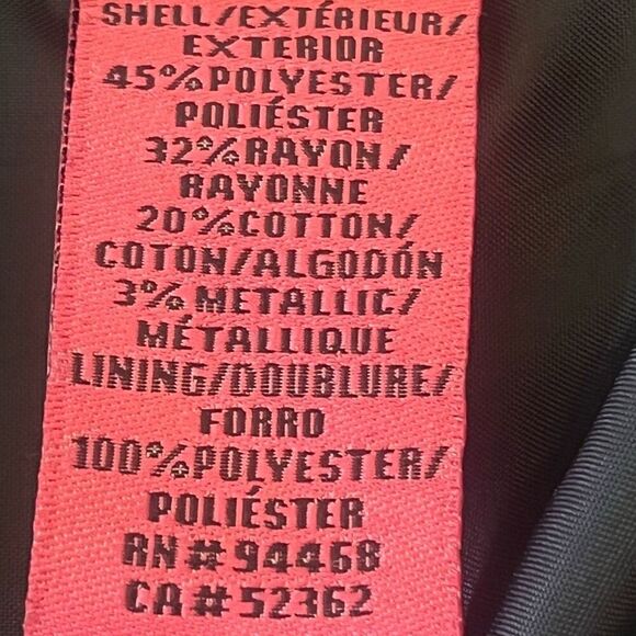 Betsey Johnson Retro Style Gold Red & Blue Metallic Sleeveless Sheath Animal Pri - Picture 7 of 8